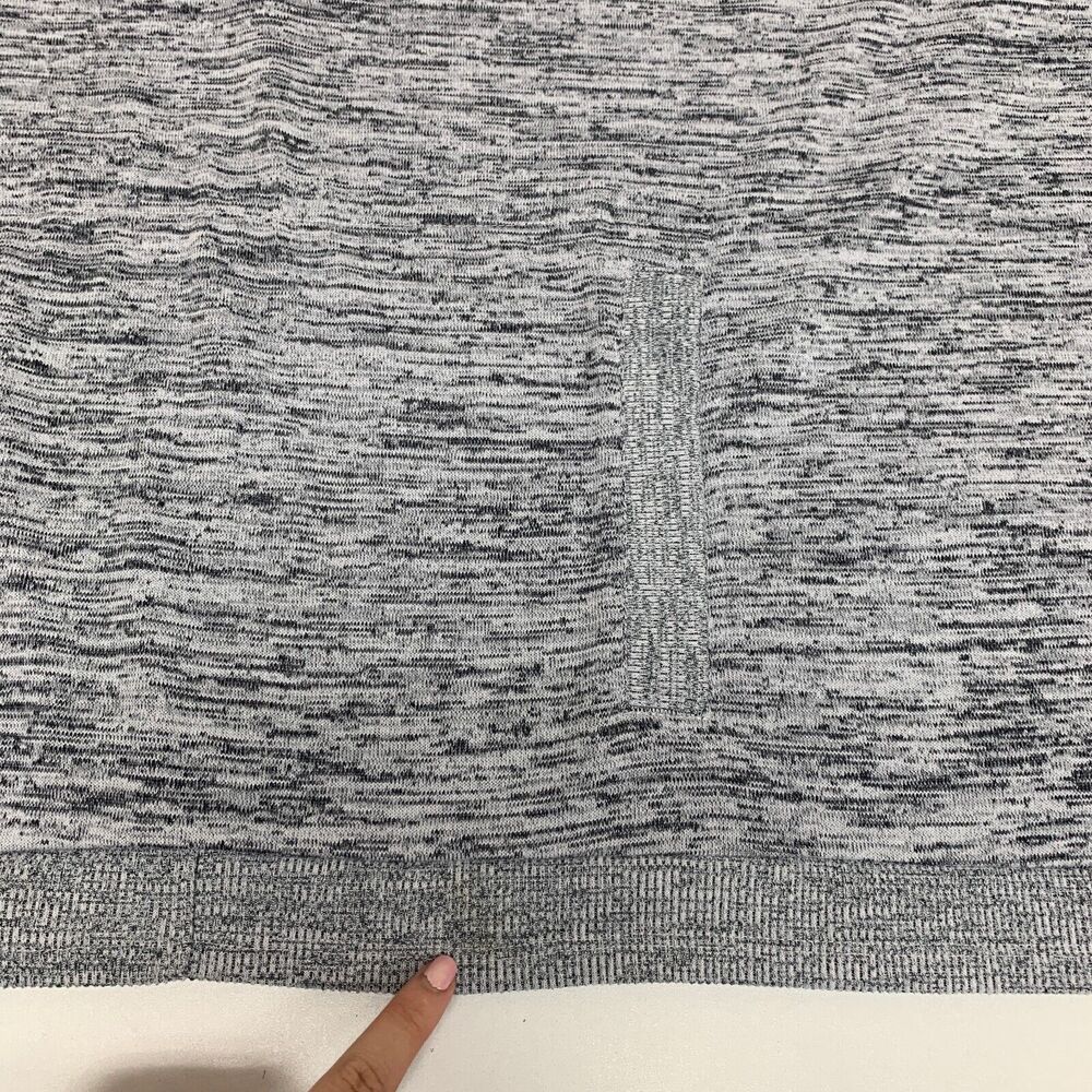 Athleta Hooded Poncho Womens S Small Grey Blissful Drawstring Pullover Workout - Picture 7 of 16